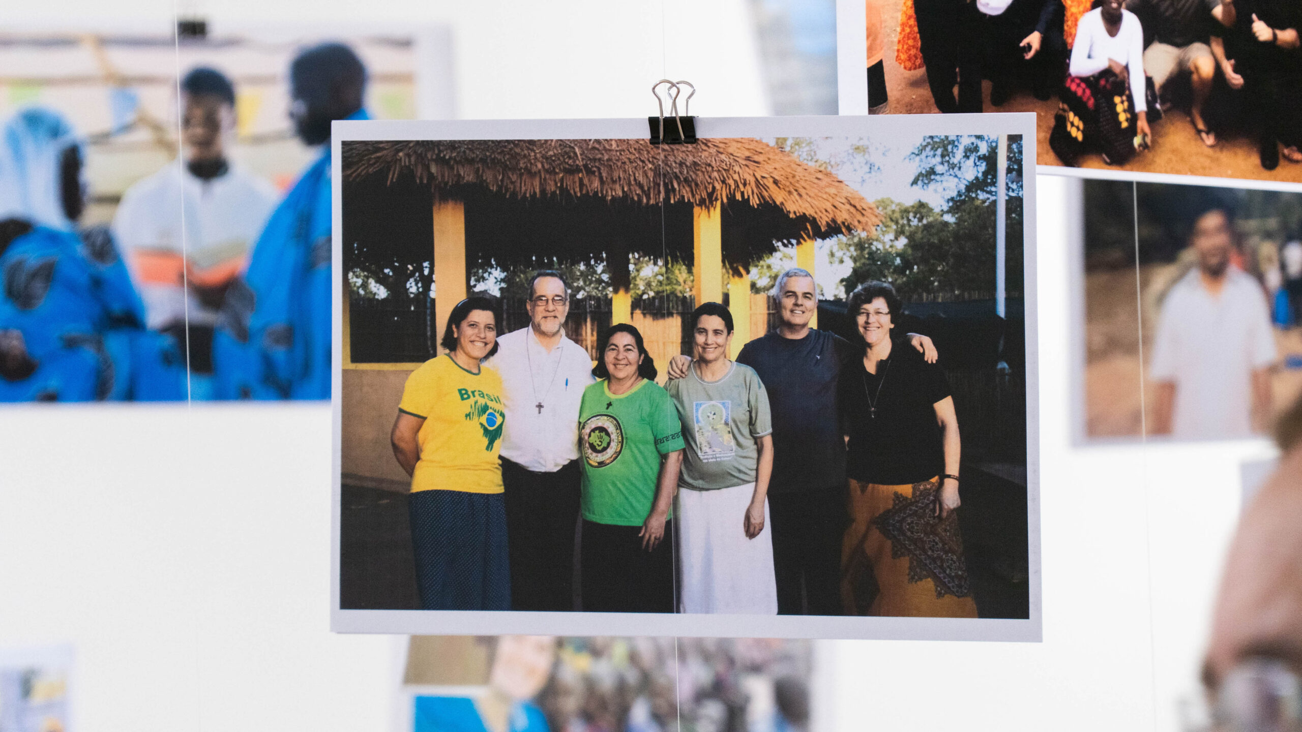Imagem da exposição Rostos Missionários da CNBB